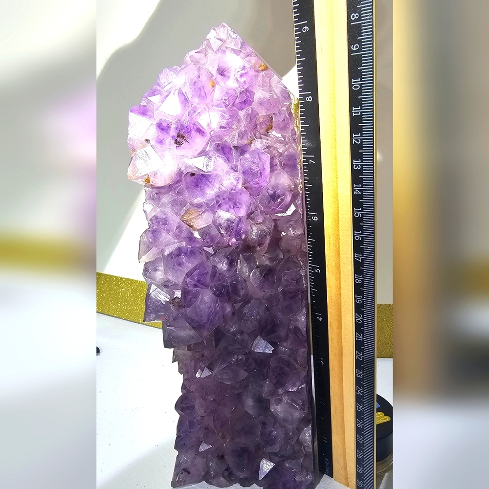Stunning Purple Amethyst Crystal Geode - Picture 4 of 5